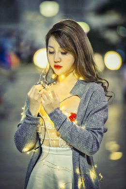 午夜街头日本美女