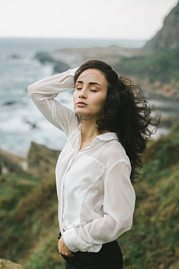 欧美衬衫控美女写真