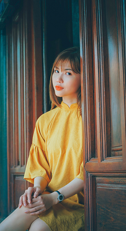 甜美日本美女
