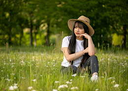 日本美女户外写真