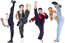 功夫高踢腿动作