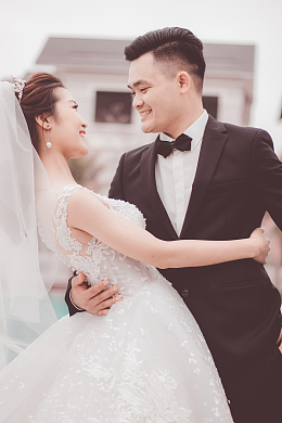 情侣婚纱写真