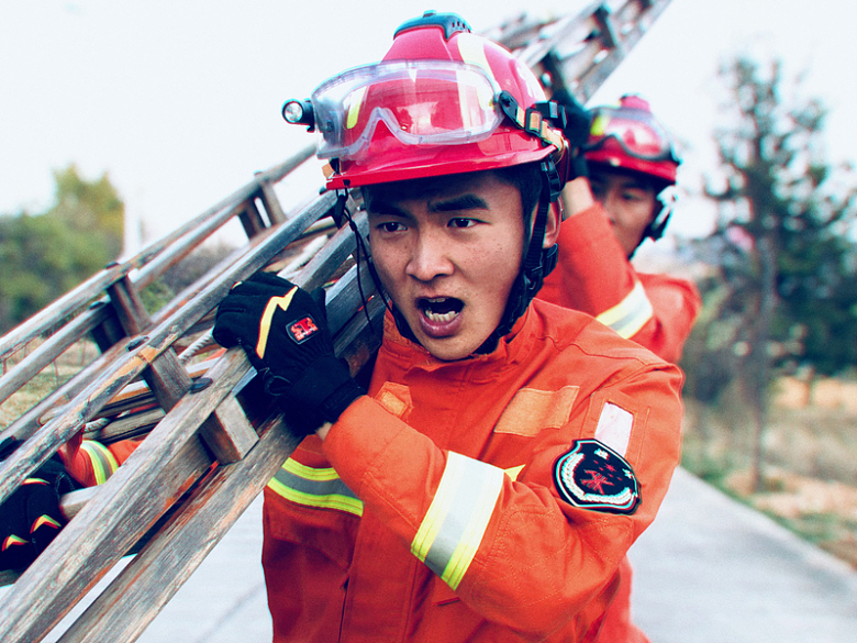 中国消防员