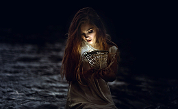 伤感意境美女写真