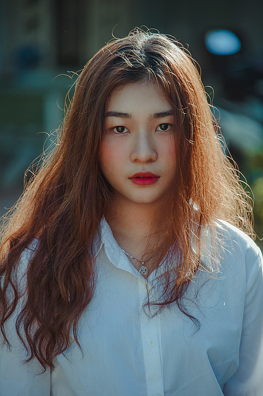 韩国衬衫美女