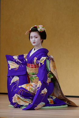 日本艺伎和服写真