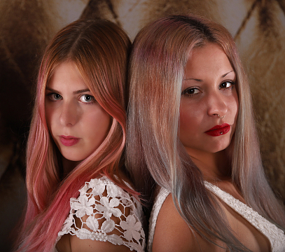 母女写真艺术照