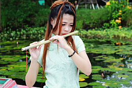 淡雅旗袍美女