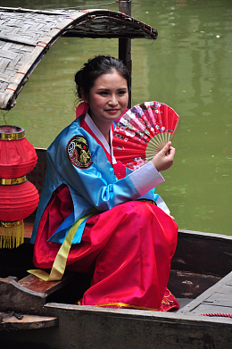 朝鲜民族美女