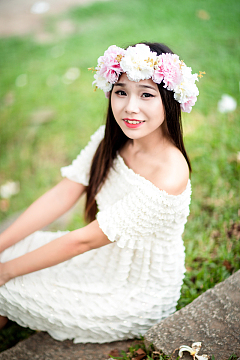 清纯东方美女写真