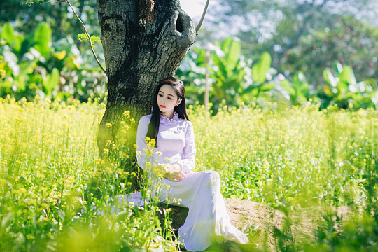 小清新中国古典美女