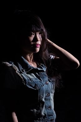 日本少女午夜速写