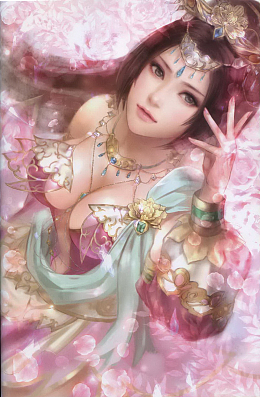 古装手绘美女