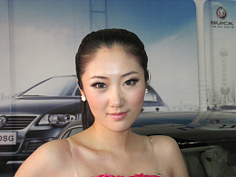 汽车美女素材