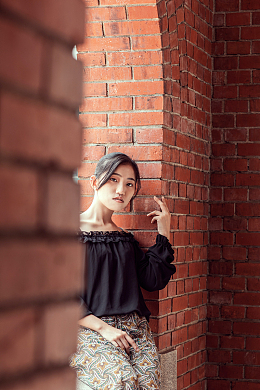 大学校园美女写真