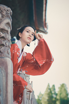 唯美古风汉服美女写真