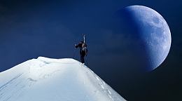 雪山攀登者