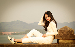 清纯亚洲学生美女