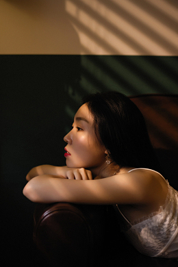 亚洲性感侧颜美女