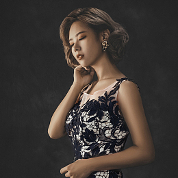 优雅气质韩式发型美女