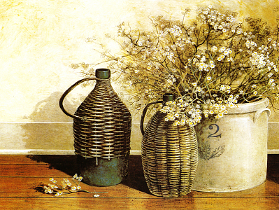 瓶中插花