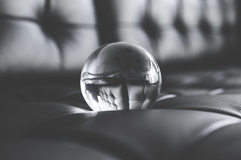 透明玻璃球素材