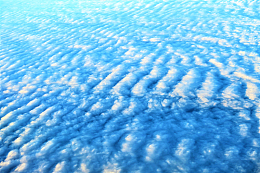 天空云层积云