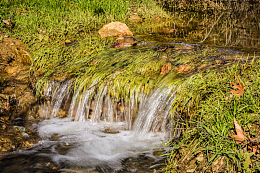 小溪流水风景