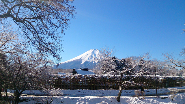 富士山风景桌面