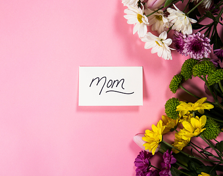 母情节祝福语鲜花花朵