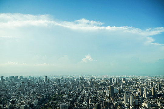 城市建筑俯瞰图