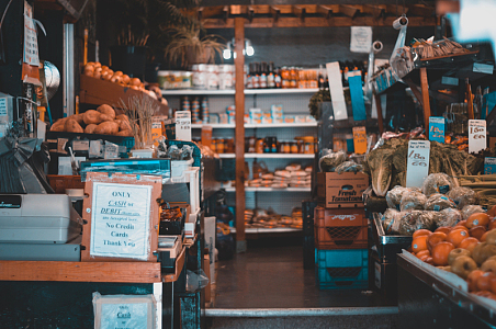 城市中的杂货店