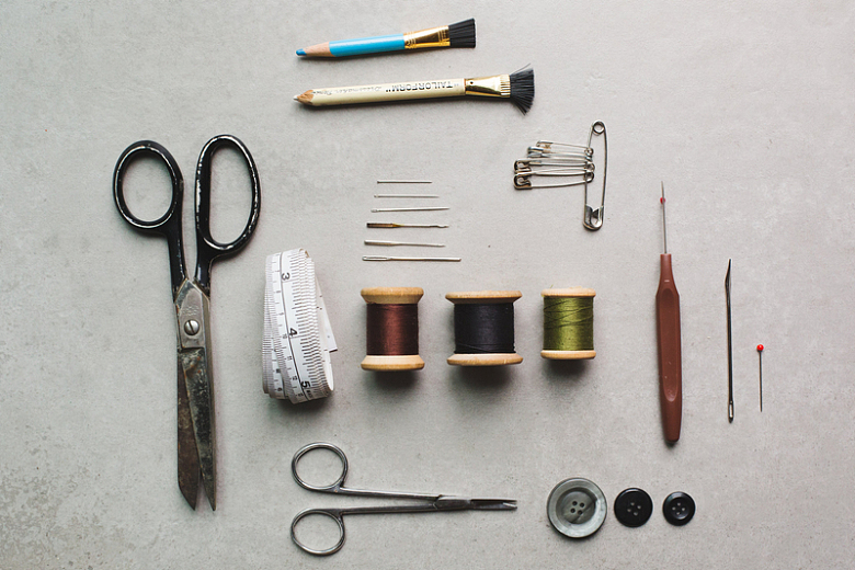 老式缝纫工具