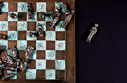 国际象棋比赛结束