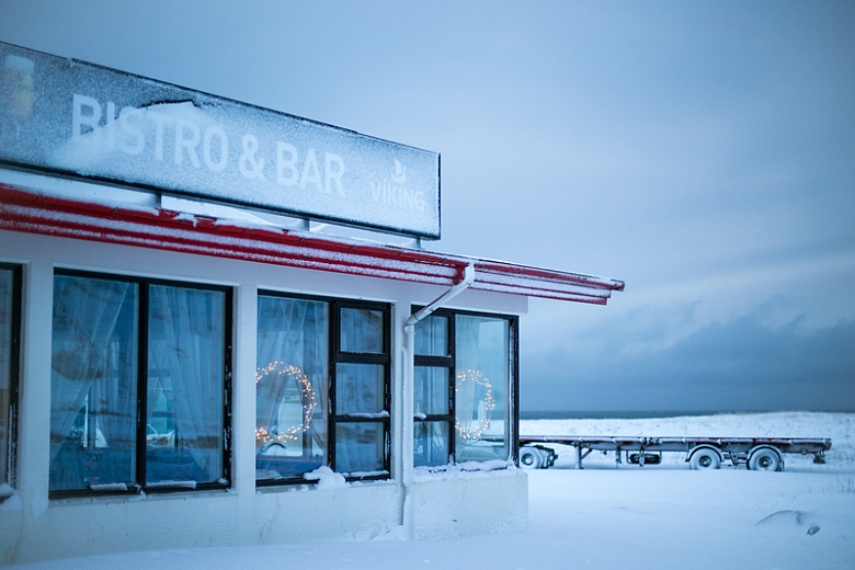 寒冬冰岛小酒馆