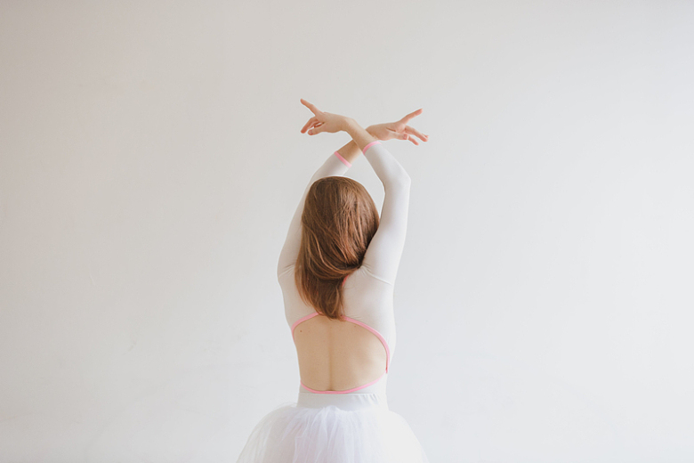 芭蕾舞演员背部