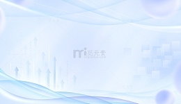 紫蓝淡雅扁平简约大气科技海报展板背景