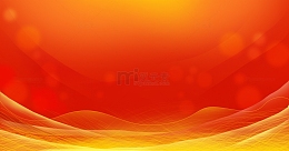 红色简约大气线条光效光斑背景展板