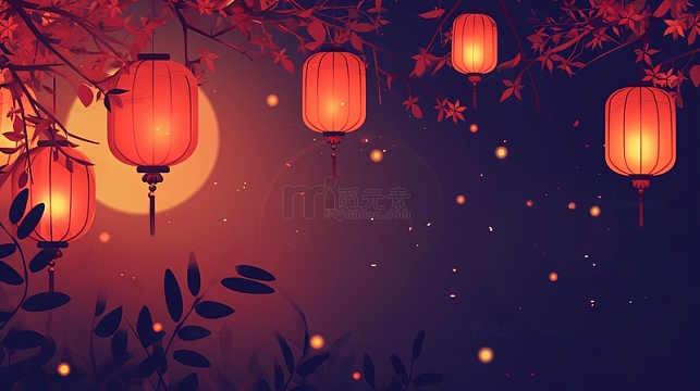 元宵节日背景