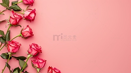 爱情玫瑰背景