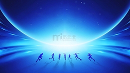 蓝色奔向未来KV主视觉