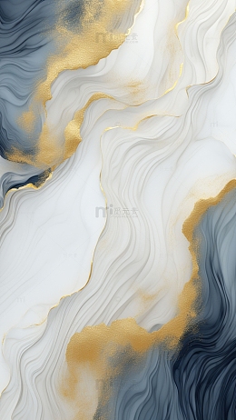 鎏金质感大理石纹理背景