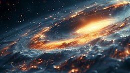 宇宙银河系探索背景