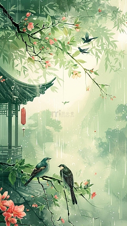 惊蛰节气海报