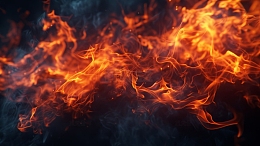 燃烧的火焰背景