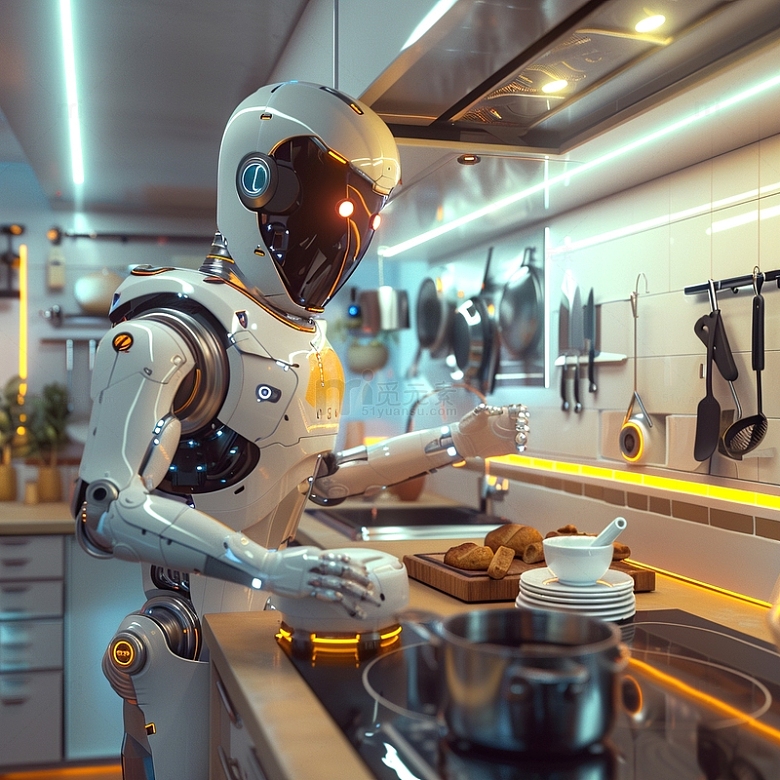 未来科技人工智能厨师