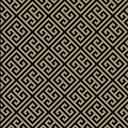 中式对称风格图案