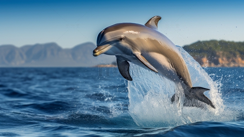 海豚动物水下海洋