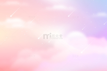 渐变柔和白云云朵