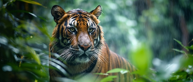 森林中的大老虎